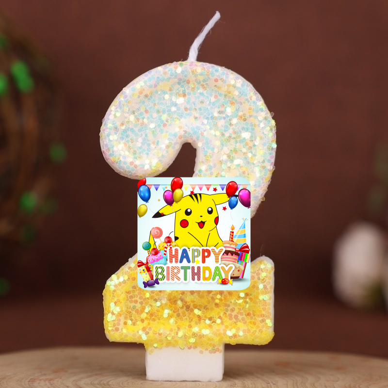 Pokemon Monster Pikachu Candle - Zebra Candle Supplies avaliação e preço
