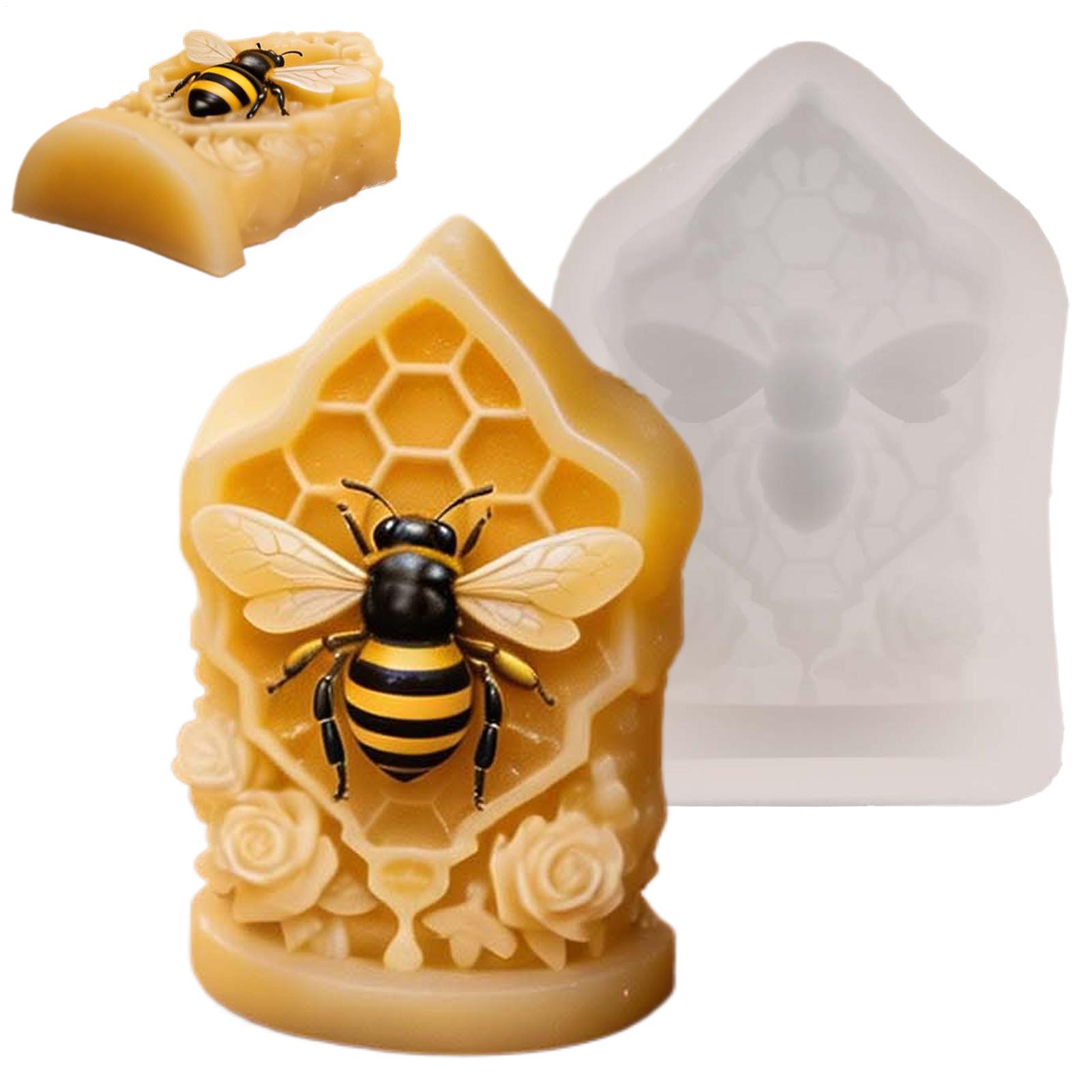 Honey Comb Silicone Mold 3D Ho - Candle Supplies Beeswax avaliação e preço