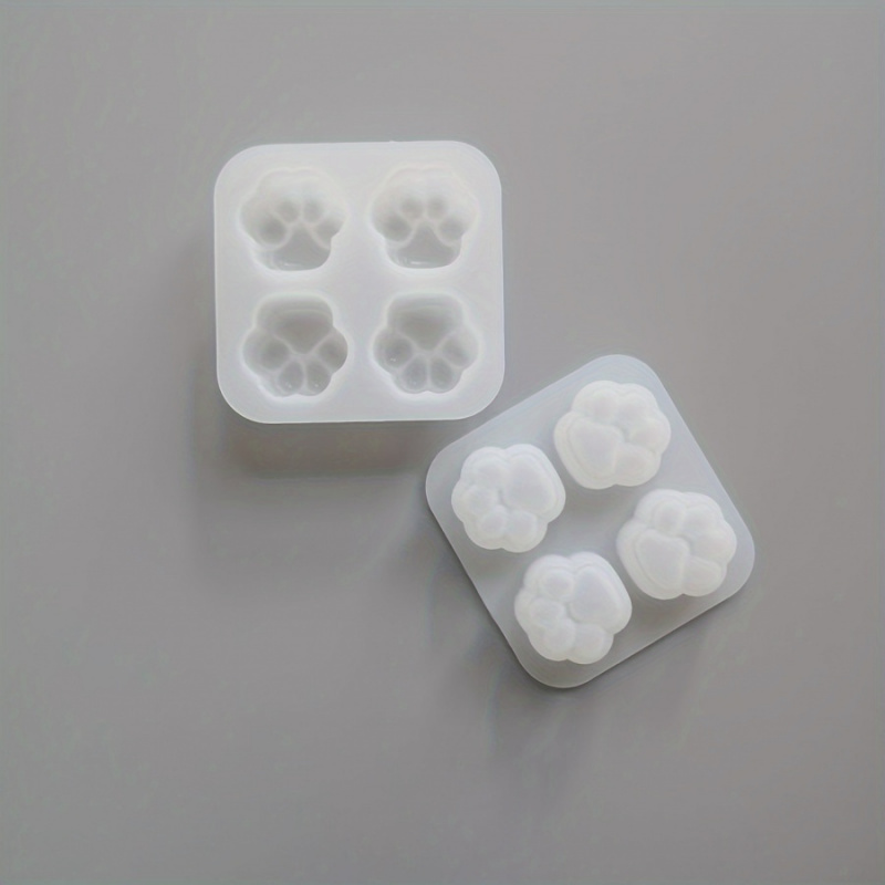 1Cat Paw Pattern Silicone Mold - Candle Making Supplies Kit avaliação e preço