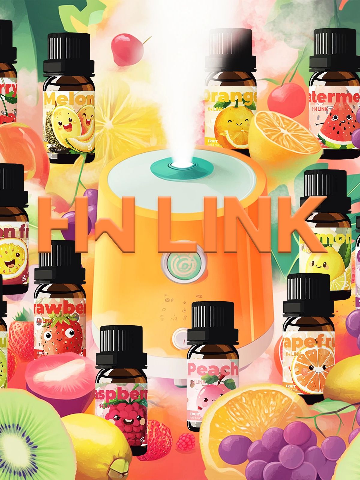 10ml Fruits Essential Oils for - Candle Making Supplies Fragrance Oils avaliação e preço