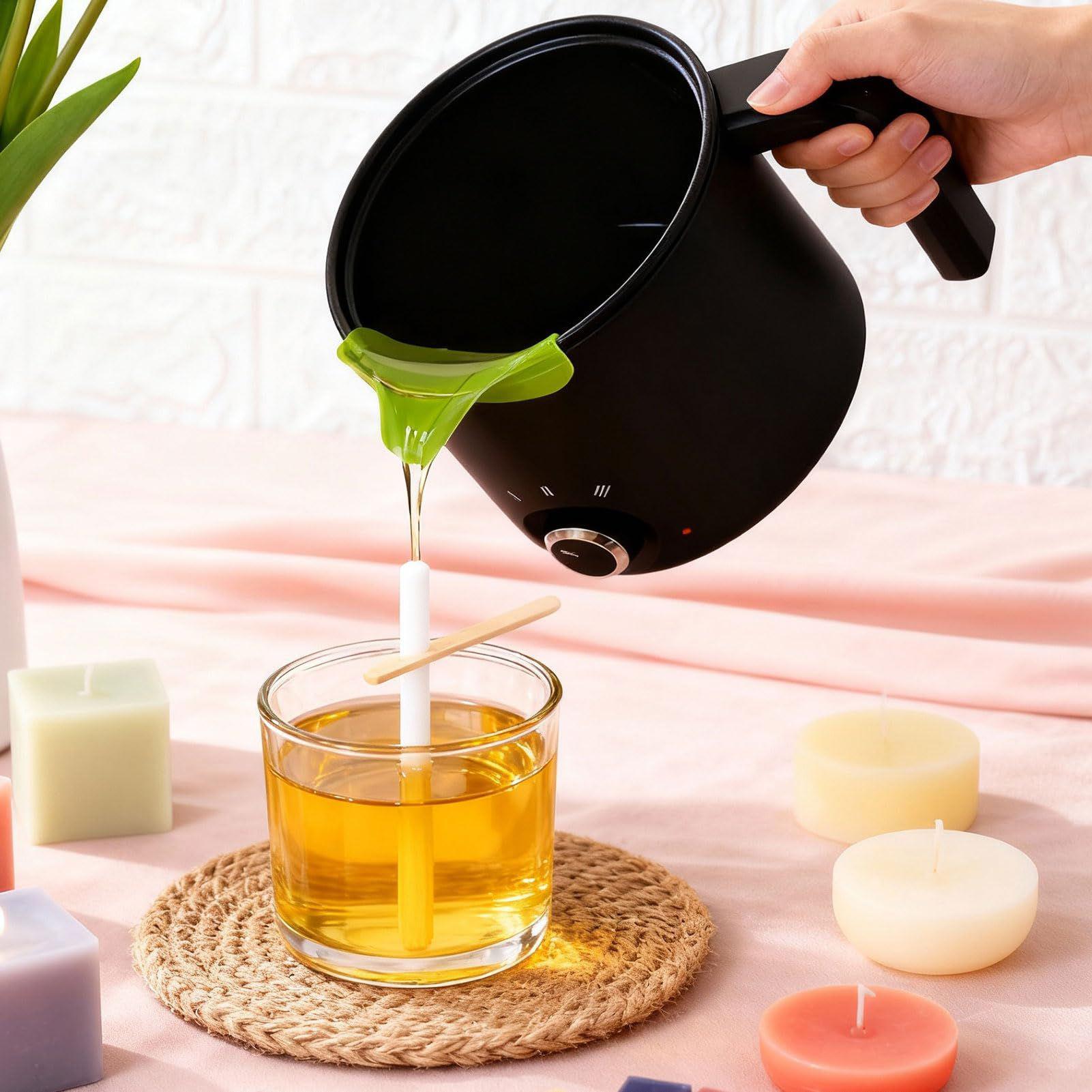 Candle Wax Melting Pot 1.5L La - Candle Making Supplies Kit avaliação e preço