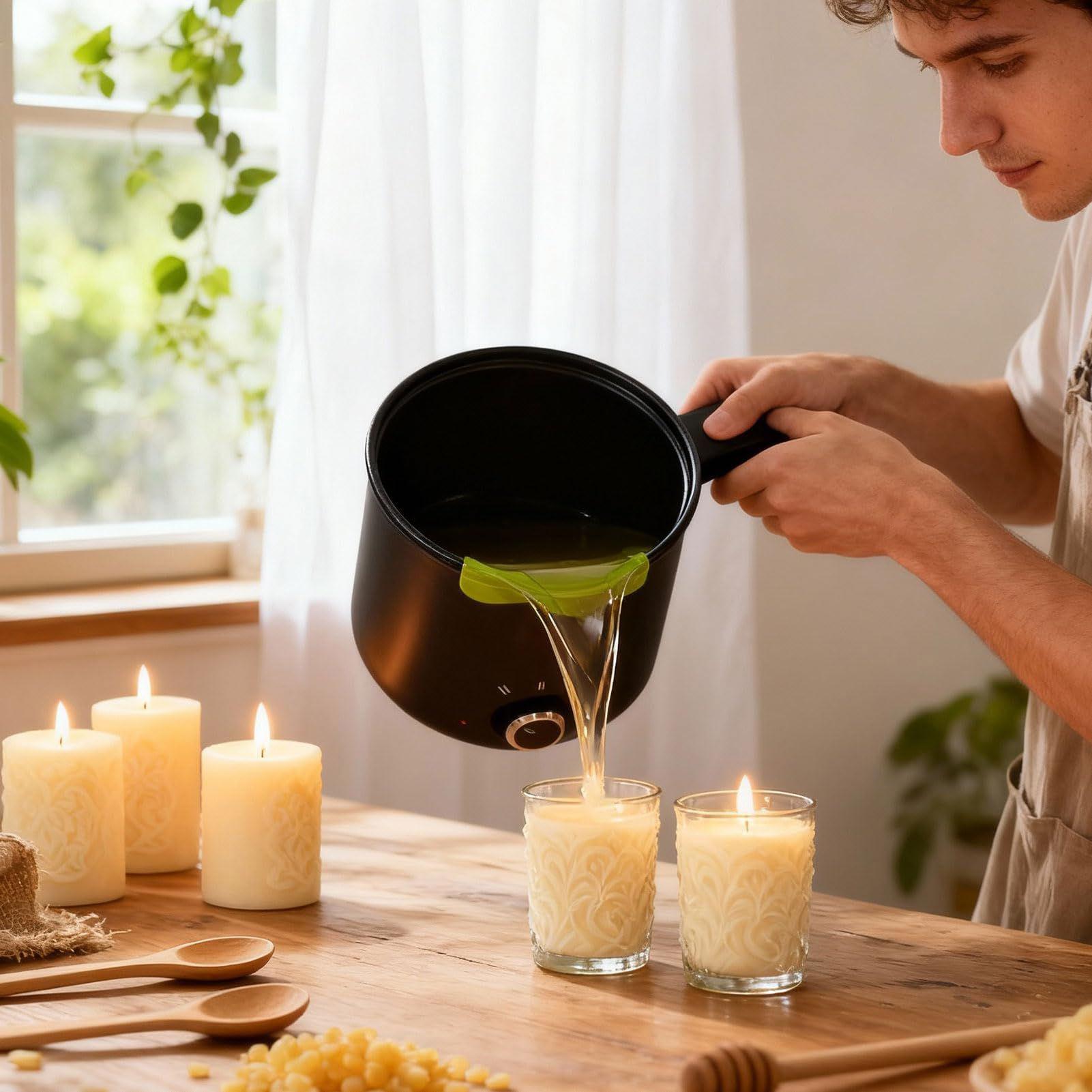 Candle Wax Melting Pot 1.5L La - Candle Making Supplies Kit avaliação e preço