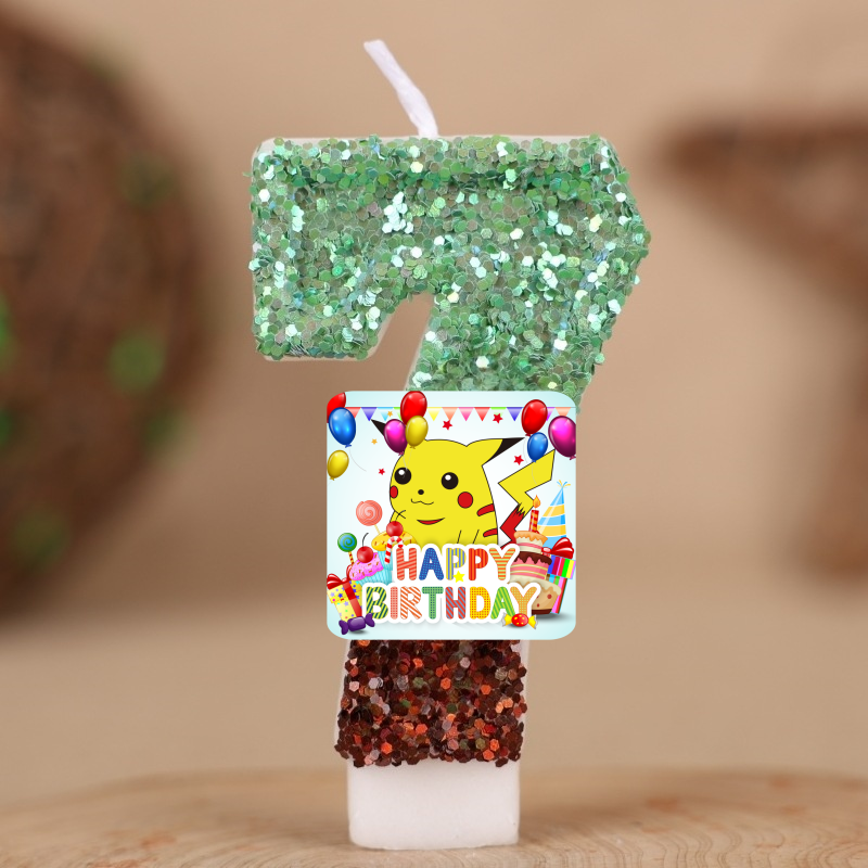 Pokemon Monster Pikachu Candle - Zebra Candle Supplies avaliação e preço