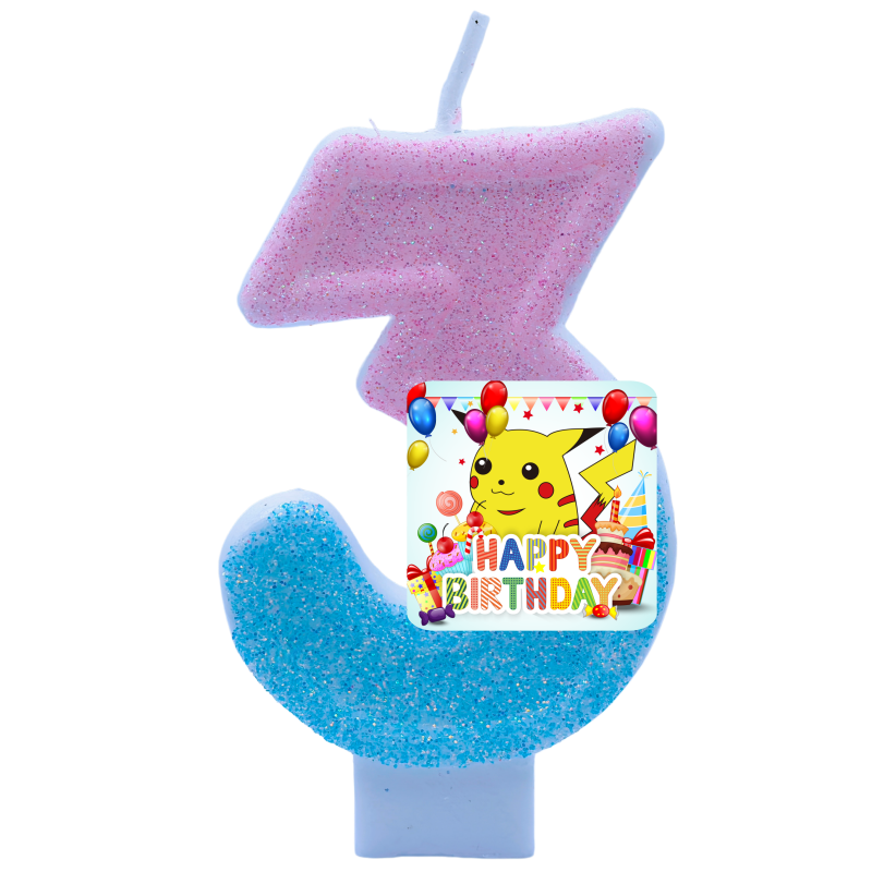 Pokemon Monster Pikachu Candle - Zebra Candle Supplies avaliação e preço