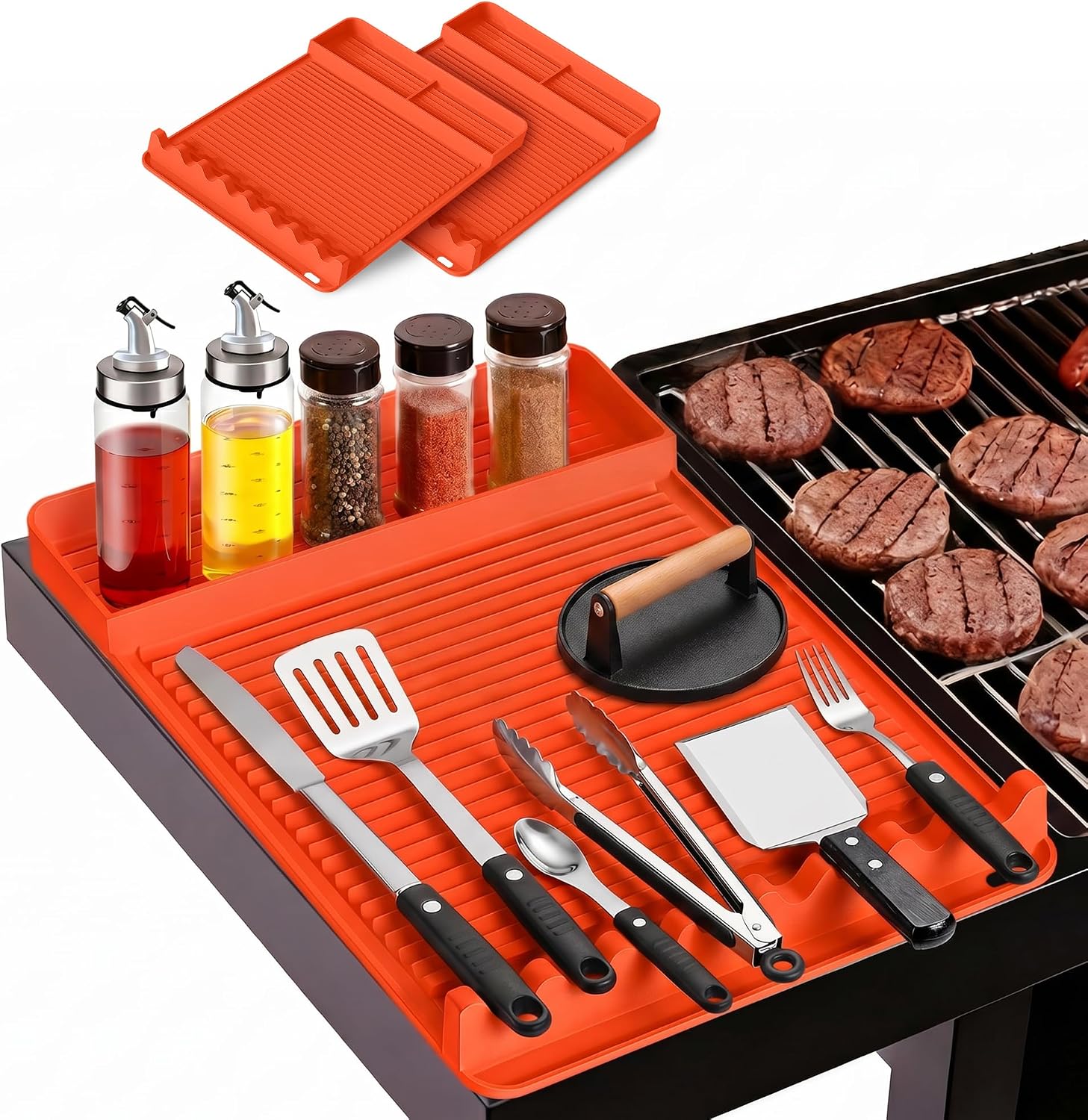 2-Pack Silicone Grill Mat 16x1 - Heat Resistant Mat avaliação e preço