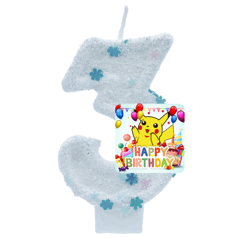 Pokemon Monster Pikachu Candle - Zebra Candle Supplies avaliação e preço