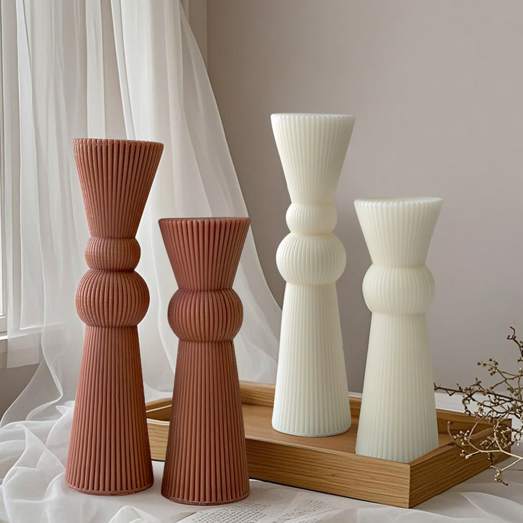DIY Long Rod Striped Pillar Ca - Candle Supplies Shop avaliação e preço