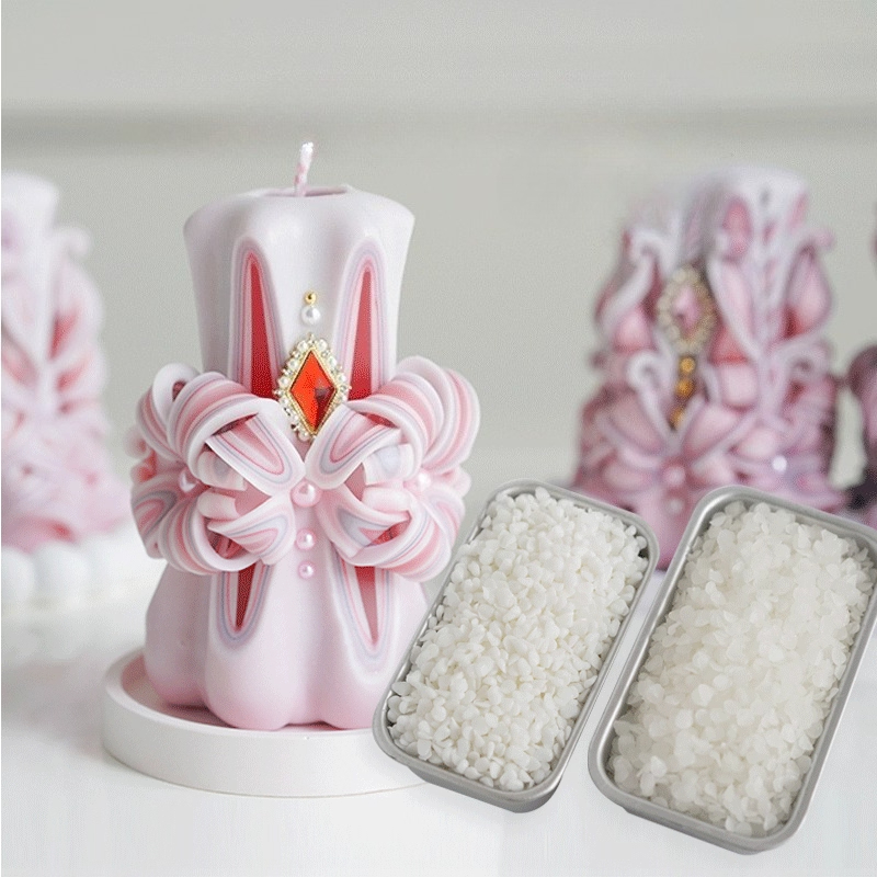 1KG Carved Scented Candle Raw  - Candle Supplies Beeswax avaliação e preço